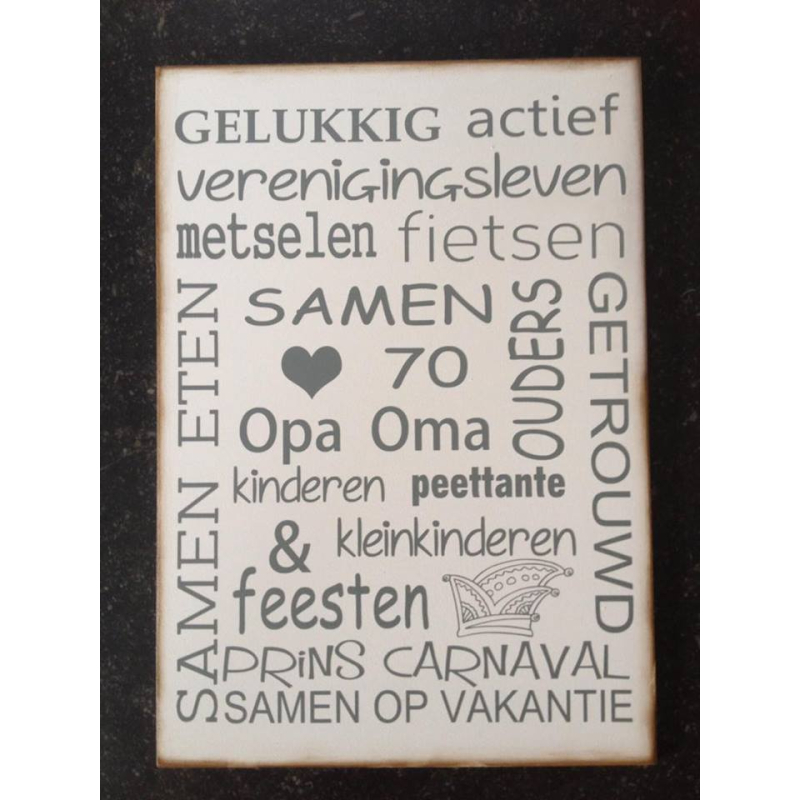 persoonlijk tekstbord 2