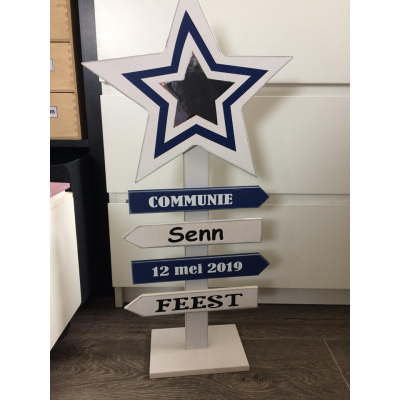 Wegwijsbord communie