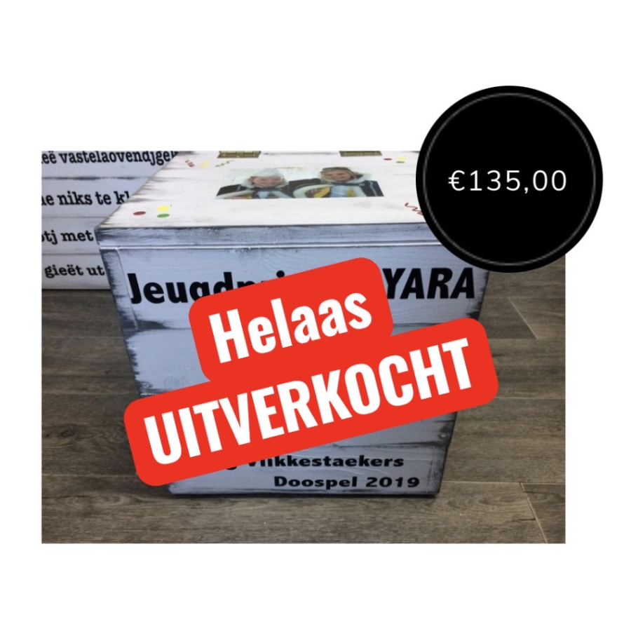 carnavals kist 40x40 cm