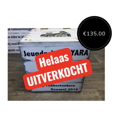 carnavals kist 40x40 cm