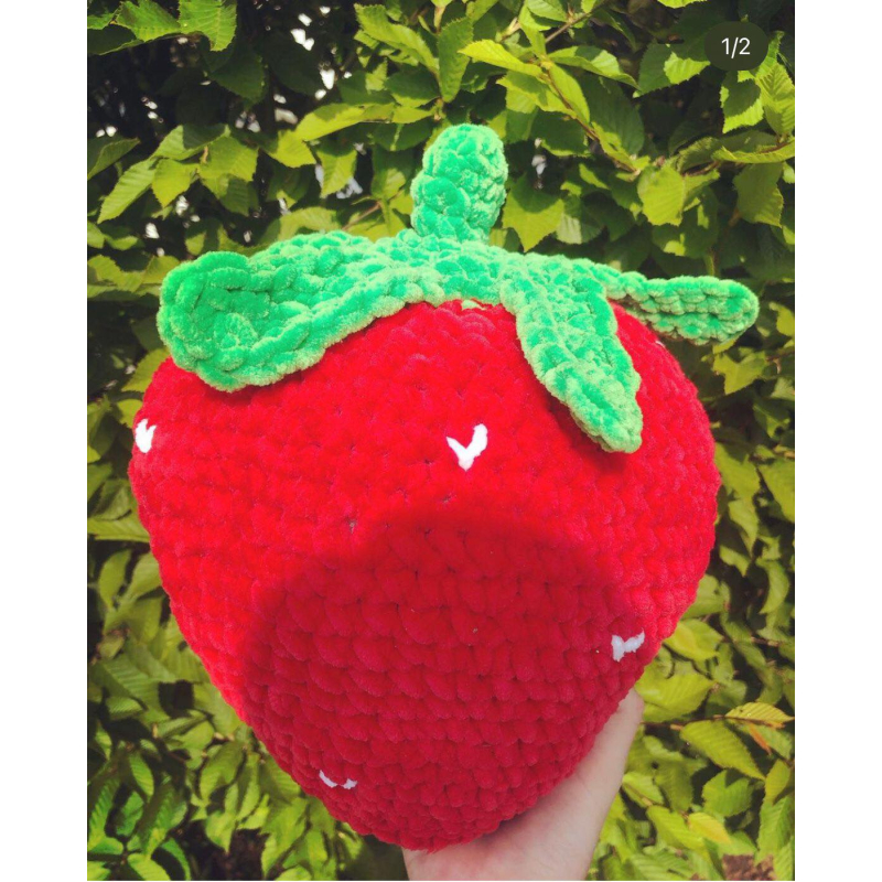gehaakte aardbei