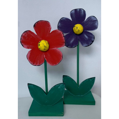 Bloemen op voet Bloemen op voet