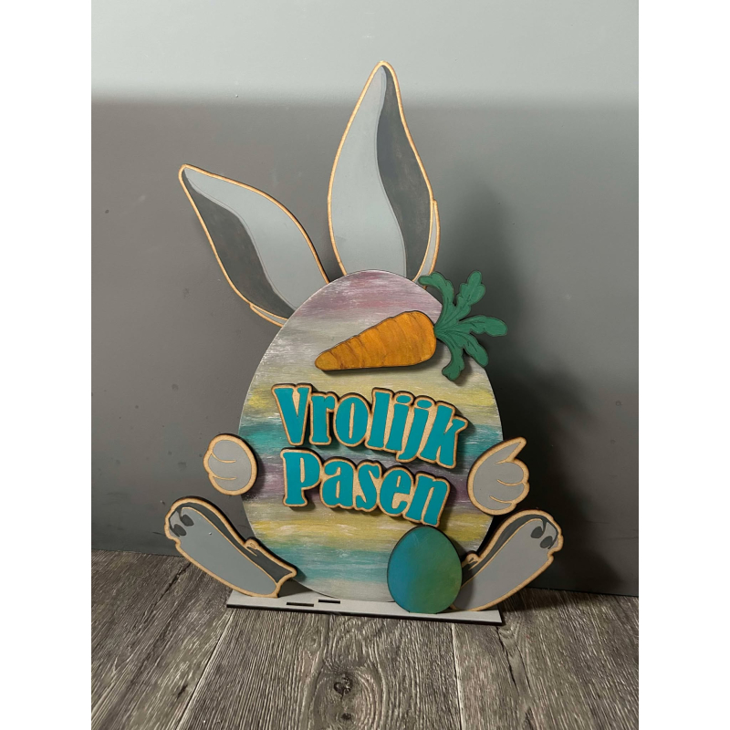 De vrolijke paashaas 