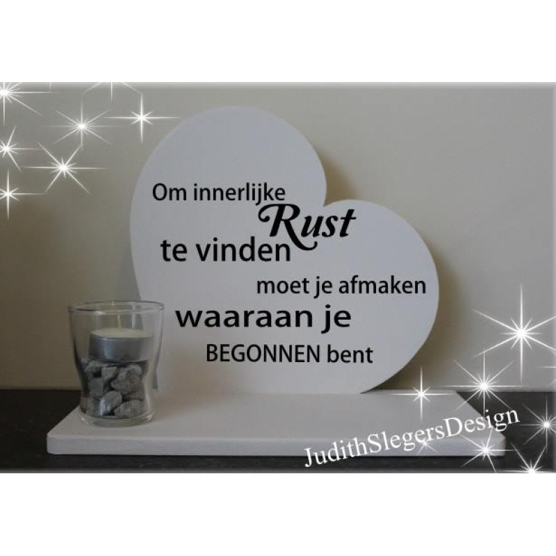 Hart, rust...