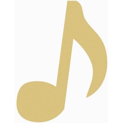 MDF muzieknoot