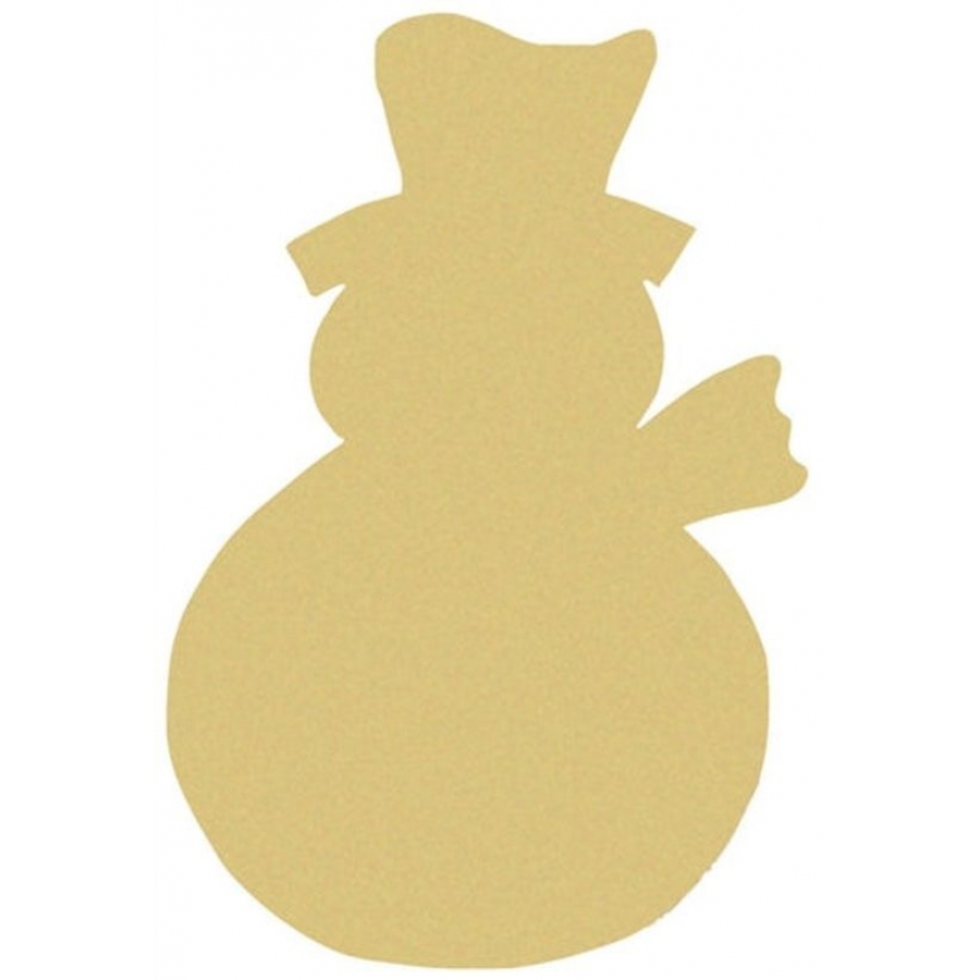 MDF sneeuwpop