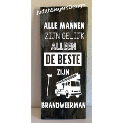 Steigerbord brandweerman