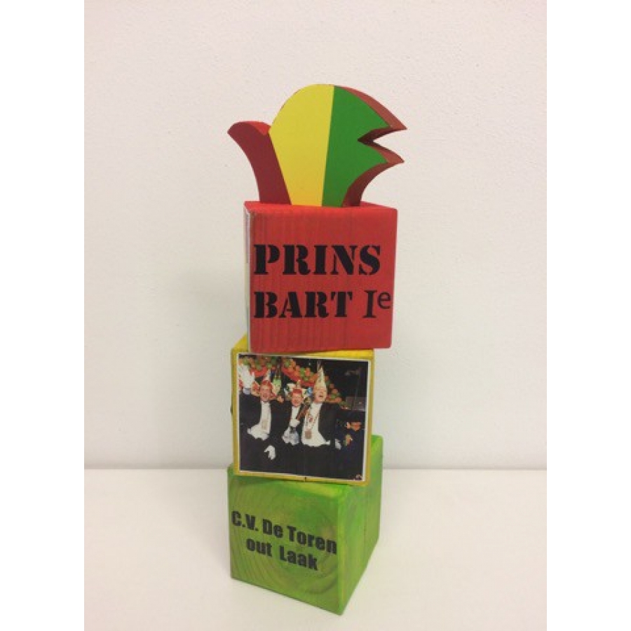 carnaval blokkentoren met steek