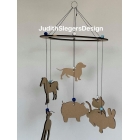 mdf mobiel set dieren