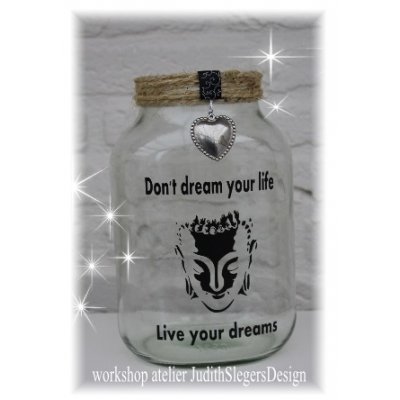 Glaspot Luxe Don't dream your life Glaspot Luxe Don't dream your life