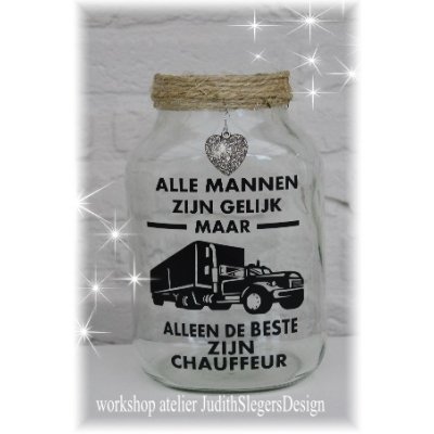 Glaspot Luxe Vrachtwagen Glaspot Luxe Vrachtwagen